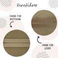 Cargar la imagen en la vista de la galería, Calma Rust Hundeleine aus geflochtenem Paracord in Rost, Beige und Grün mit optionalem Kurzführer aus BioThane® oder Leder.