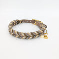 Bild in Galerie-Betrachter laden, Leder Hundehalsband Muddy Forest – Herbstkollektion LucyLu Design®