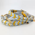 Bild in Galerie-Betrachter laden, Leder-Hundehalsband, Halsband, handgemacht, Set