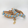 Bild in Galerie-Betrachter laden, Hundeleinen-Set, Hundehalsband-Set, Leder-Set Ocean Dust