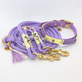 Bild in Galerie-Betrachter laden, Hundehalsband, Biothane Hundeleine, Lederleine, lucylu design