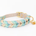 Bild in Galerie-Betrachter laden, BioThane Halsband Sea Glass 2.0 – taupe & salbei