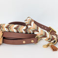 Bild in Galerie-Betrachter laden, BioThane® Hundehalsband und Hundeleine Set Loam – handgefertigt, wetterfest, LucyLu Design®