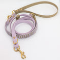 Bild in Galerie-Betrachter laden, Hundeleine, Hundehalsband, Set Flieder aus BioThae