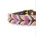 Cargar la imagen en la vista de la galería, BioThane Halsband Velvet 2.0 – elegantes Violettdesign
