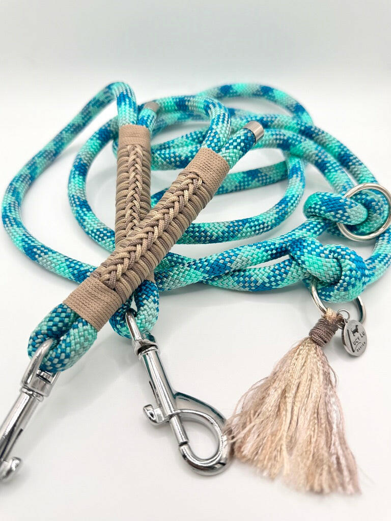 Taulleine, Paracord, Hundeleine, handgemacht