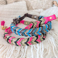 Bild in Galerie-Betrachter laden, Daily Deluxe Halsband – geflochtenes BioThane® Hundehalsband, individuell konfigurierbar in Größe, Breite & Farbe
