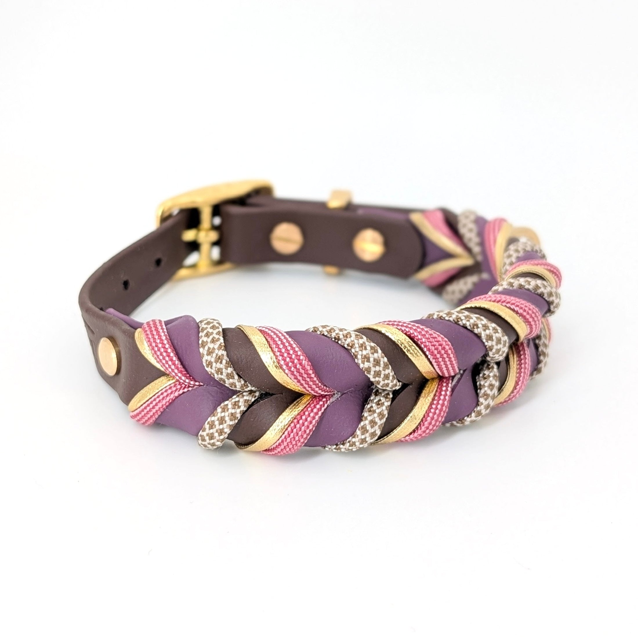 BioThane Halsband Velvet 2.0 – elegantes Violettdesign