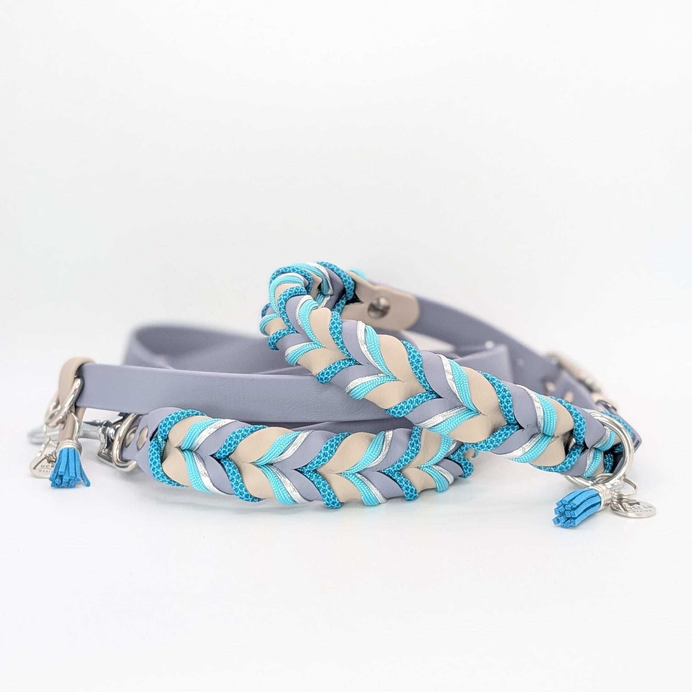 BioThane® Set Robin 2.0 – Halsband & Leine im klaren Design