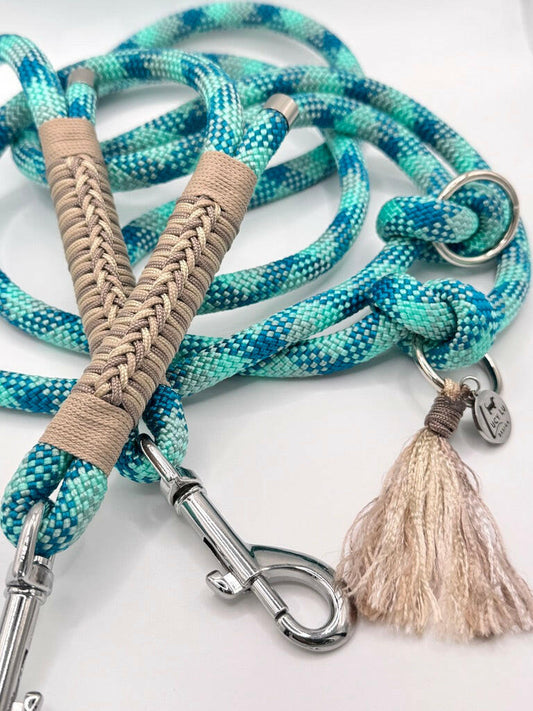 Taulleine, Paracord, Hundeleine, handgemacht