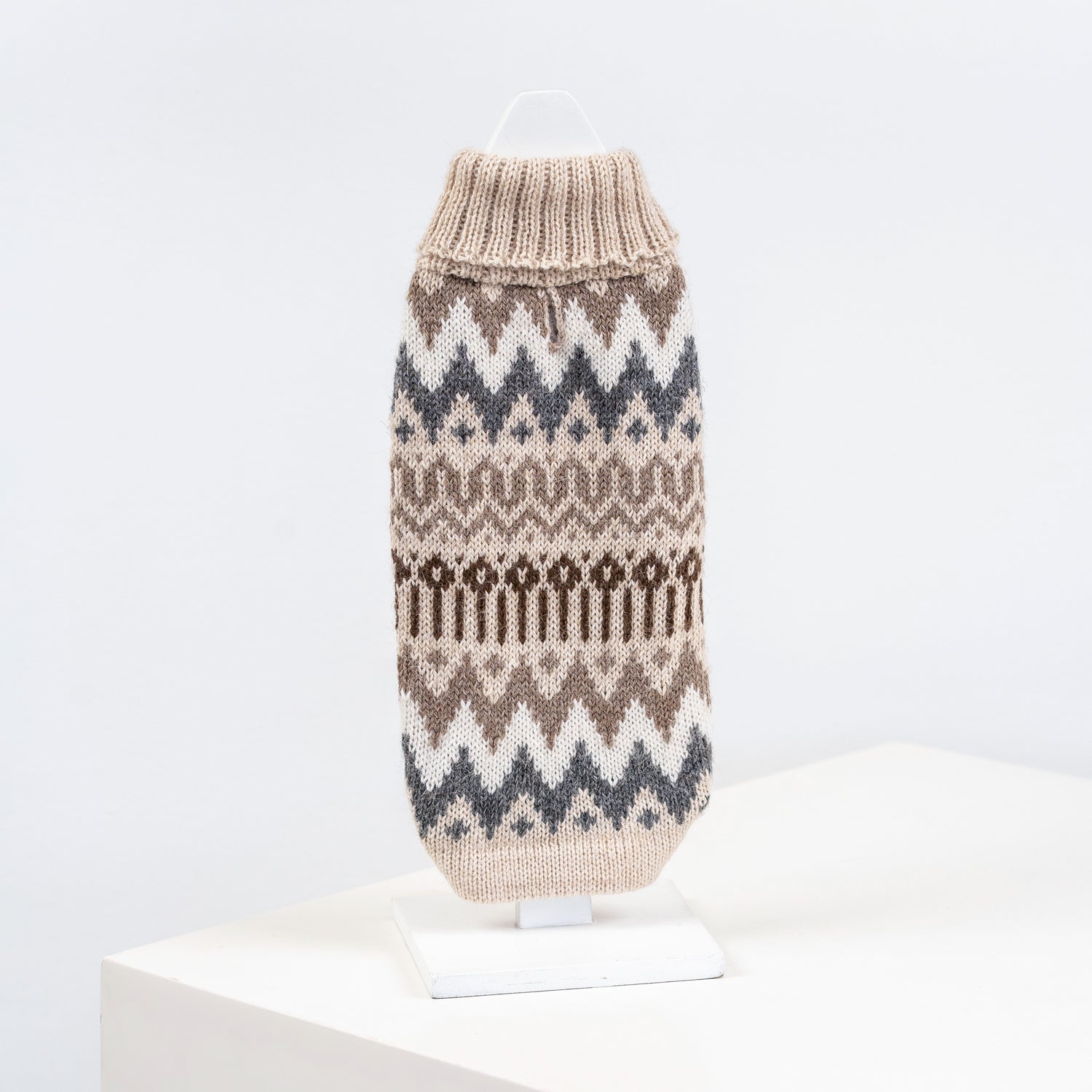 Hundepullover Woolly Winter aus Alpakawolle – handgefertigt, weich & warm