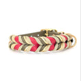 Load image into Gallery viewer, BioThane Halsband Rust 2.0 – warme Herbstfarben
