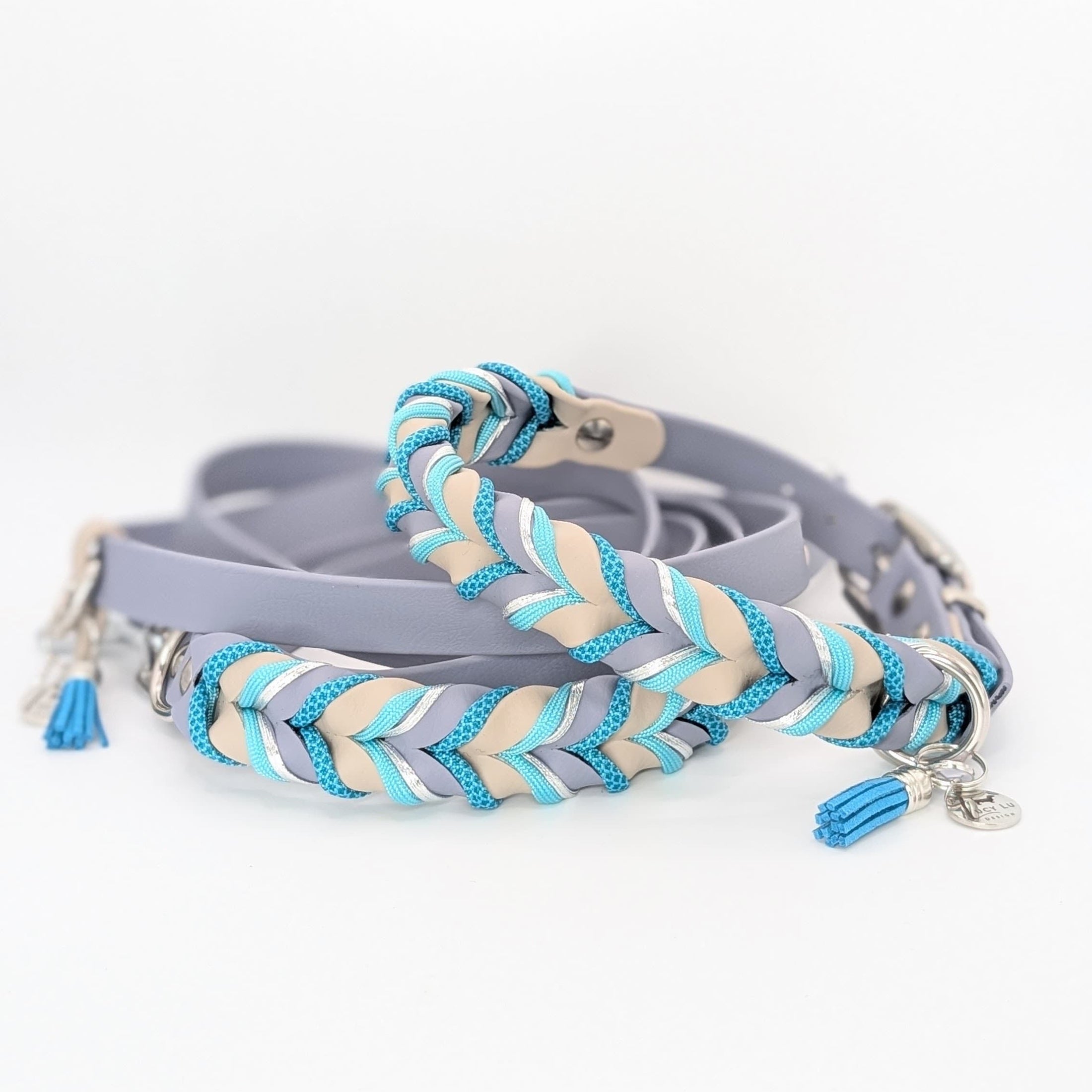 BioThane® Set Robin 2.0 – Halsband & Leine im klaren Design