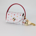 Bild in Galerie-Betrachter laden, Poki Hearts Kotbeuteltasche aus BioThane & Kunstleder mit Herz-Design, Magnetverschluss, Karabiner & Tütenöffnung, inkl. 1 Rolle Hundekotbeutel – LucyLuDesign
