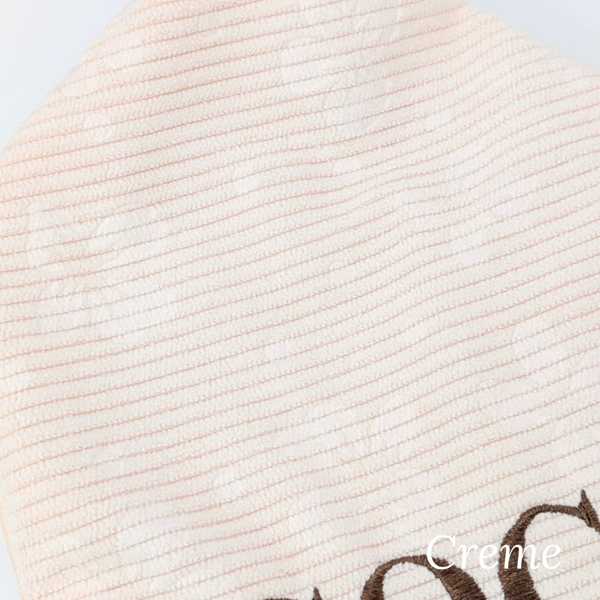 Samtcord-Bandana Floral – handgefertigt