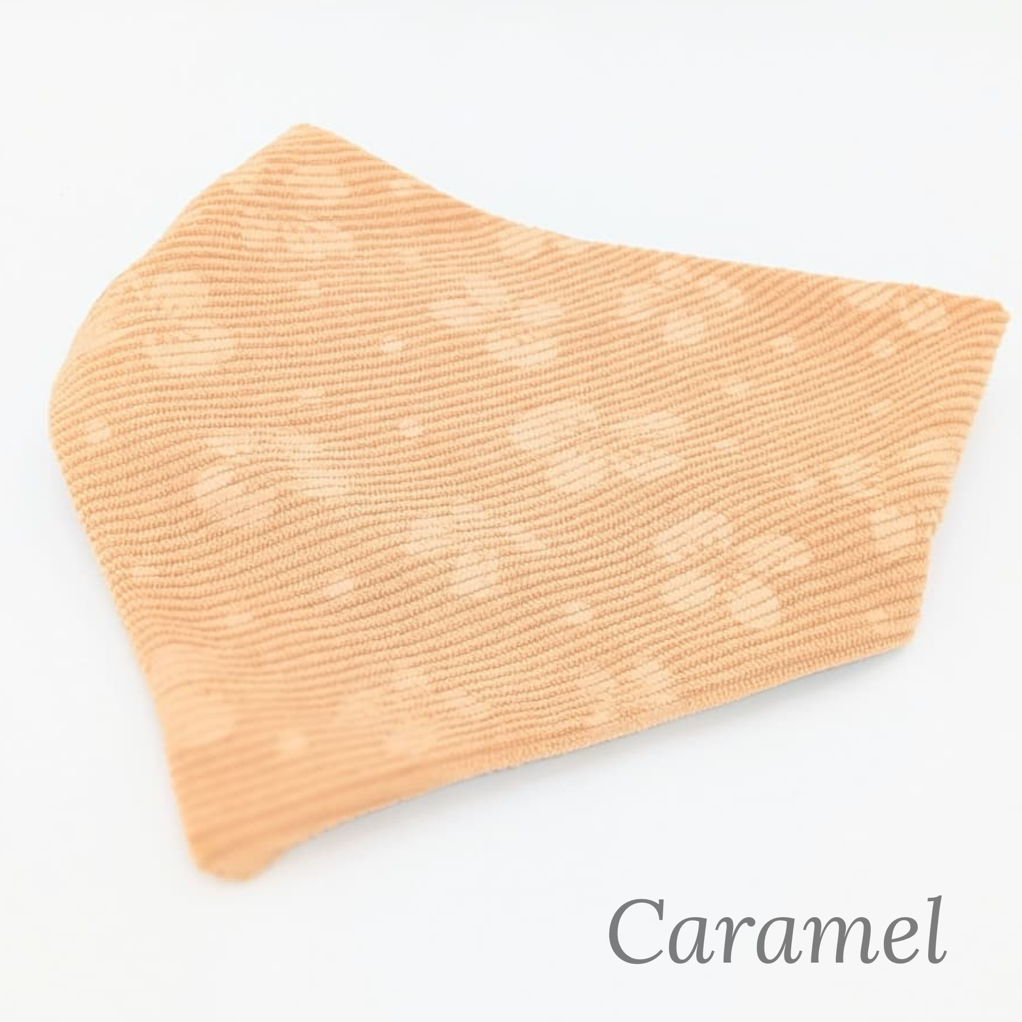 Samtcord-Bandana Floral – handgefertigt