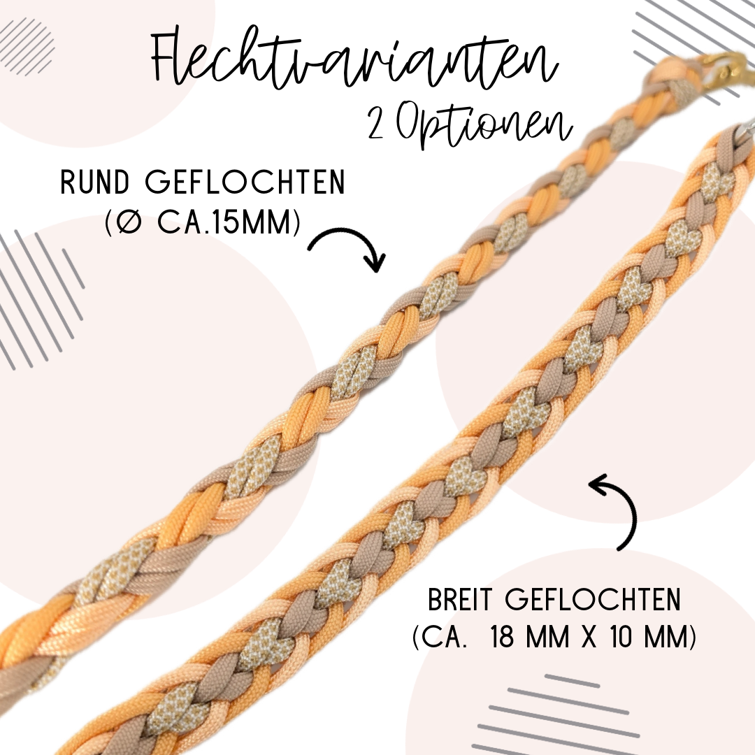 Calma Peanut – Leine mit optionalem Kurzführer