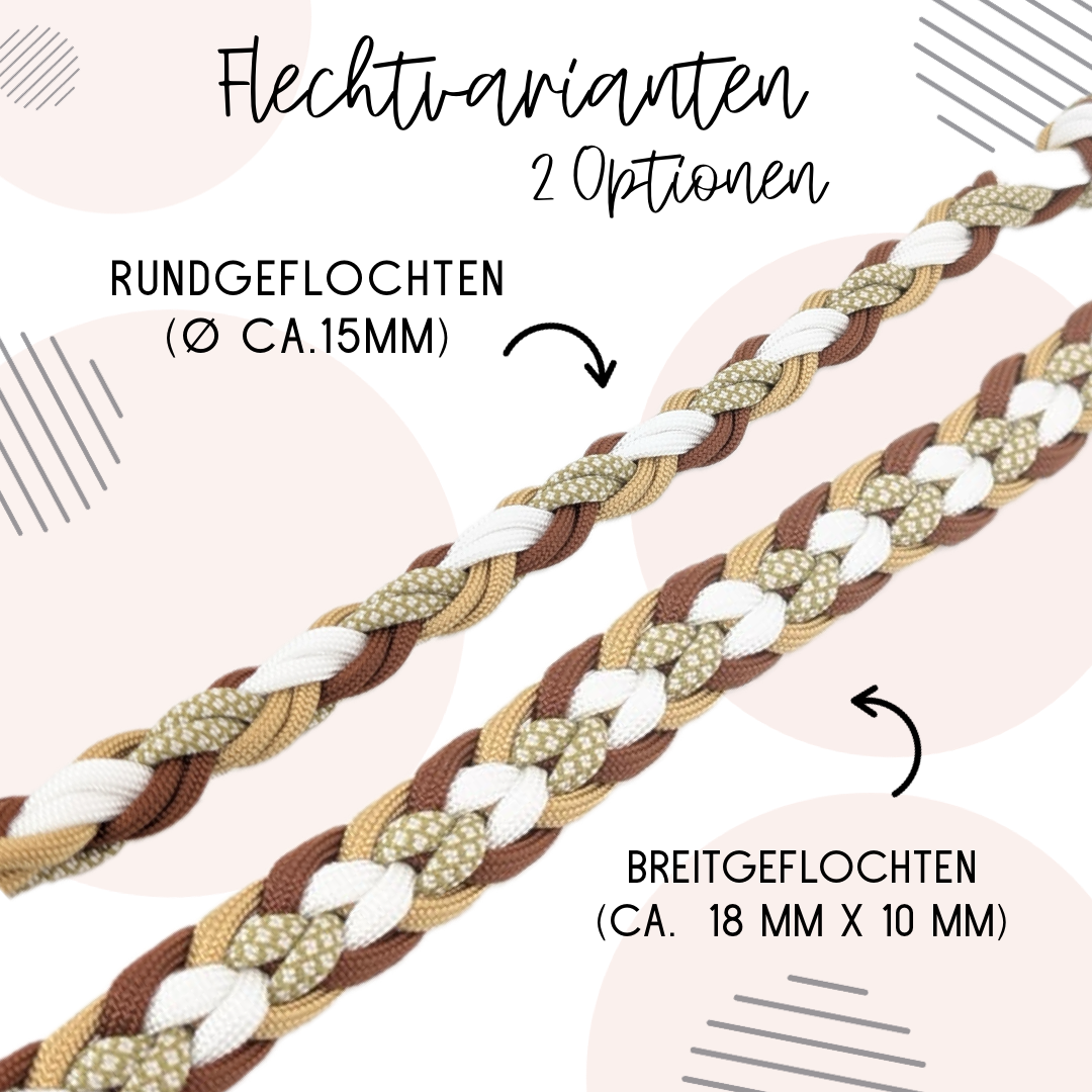 Calma Loam – Leine mit/ohne BioThane®-Kurzführer