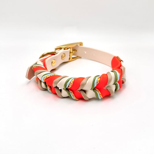 Hundehalsband, BioThane, handgemacht