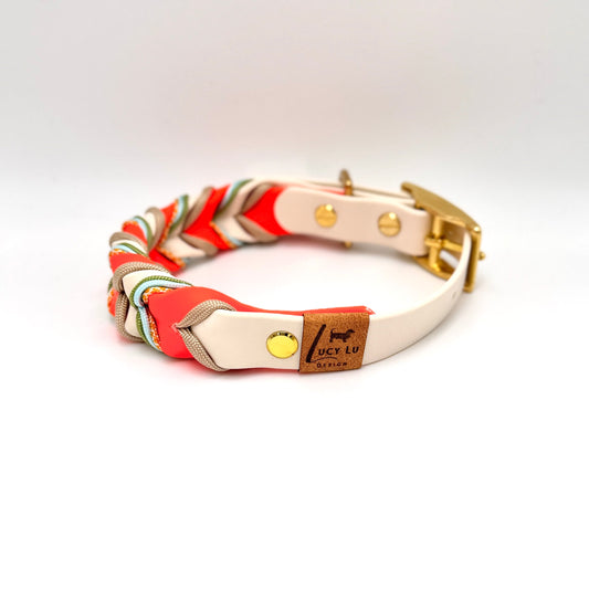 Hundehalsband, BioThane, handgemacht