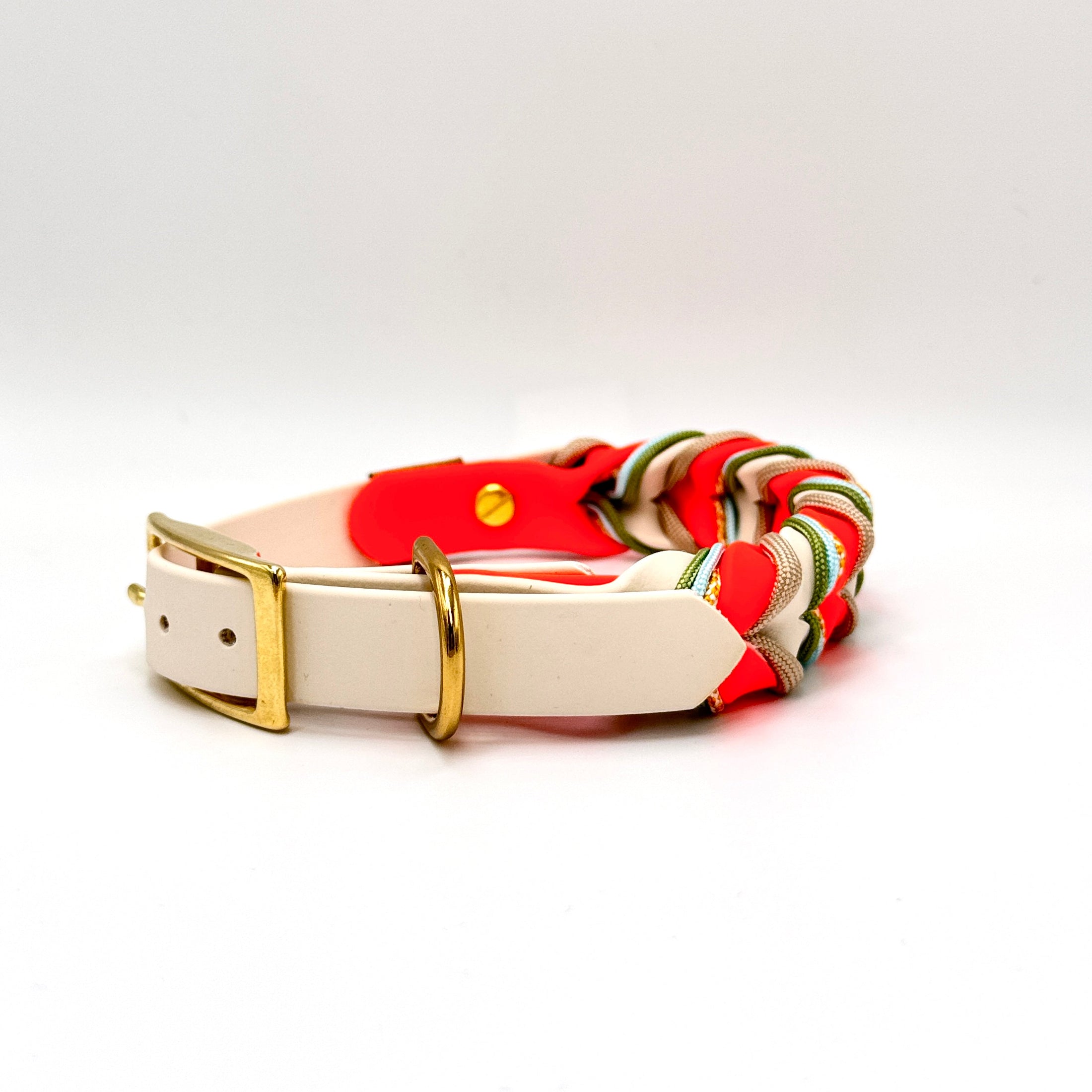 Hundehalsband, BioThane, handgemacht