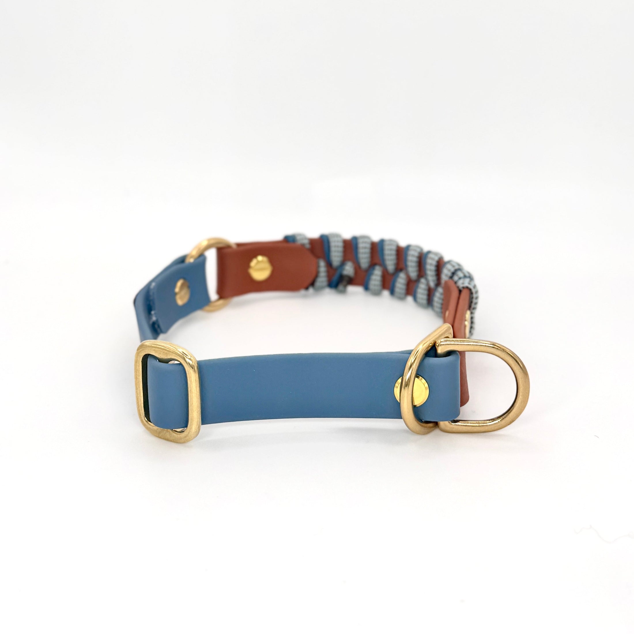 BioThane Halsband Petrol – wasserfest & robust