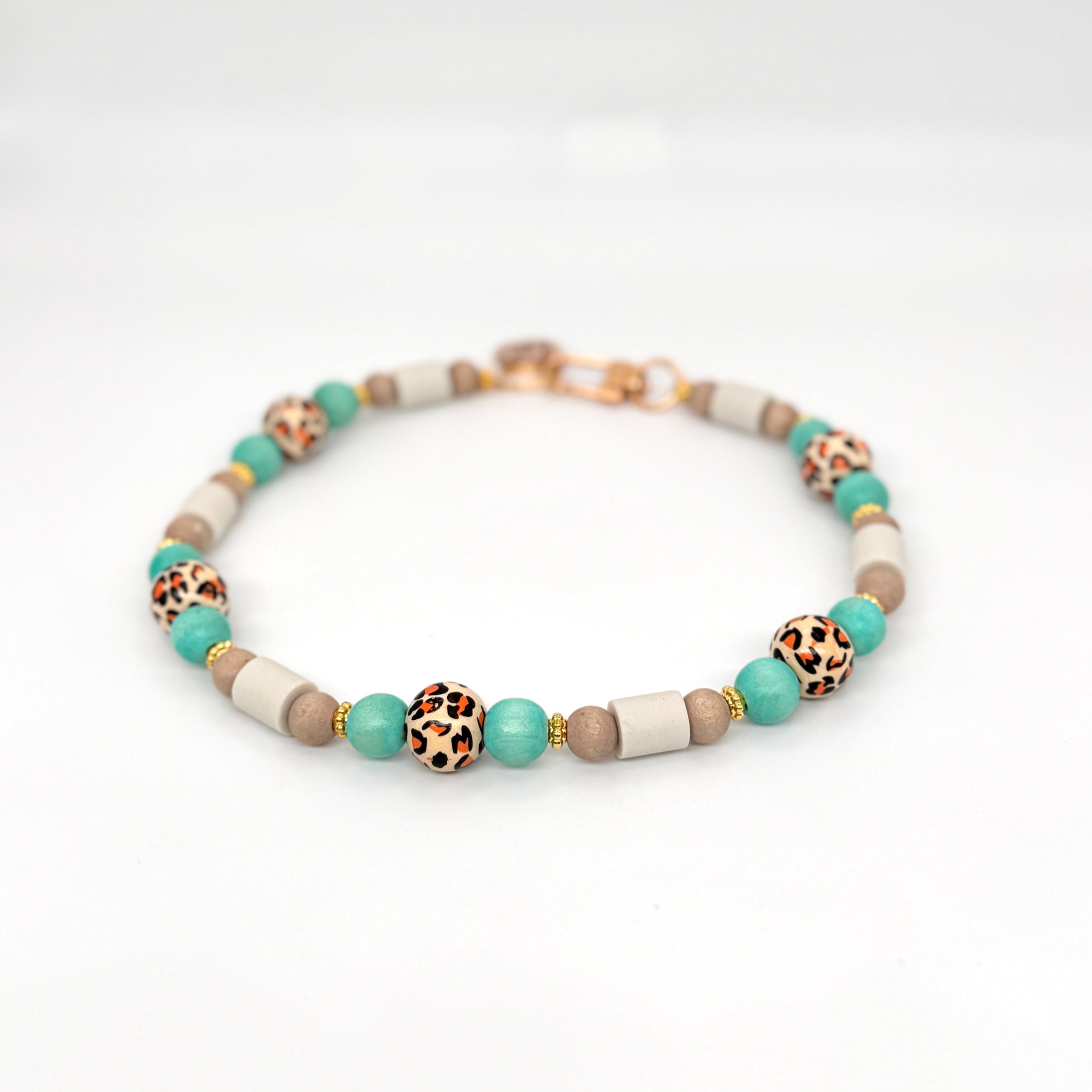 Stilvolle Hundekette Leo Mint – Zeckenschutz ohne Chemie