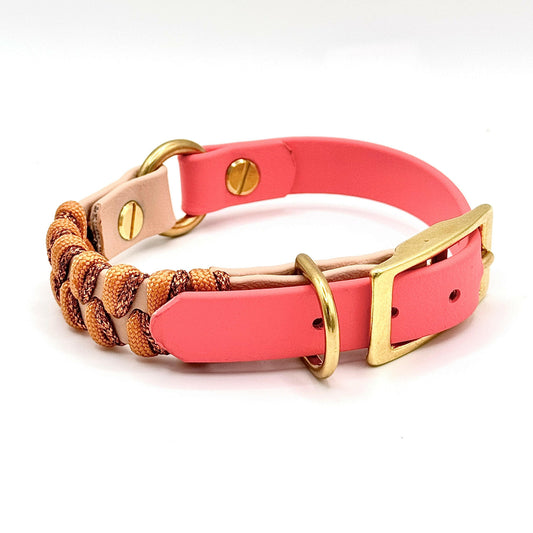 Hundehalsband, BioThane, handgemacht