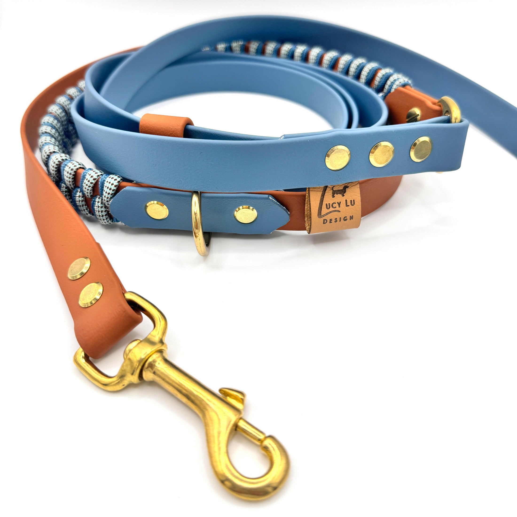 Hundeleine, hangemacht, Leine, BioThane, Hunde, LucyLuDesign