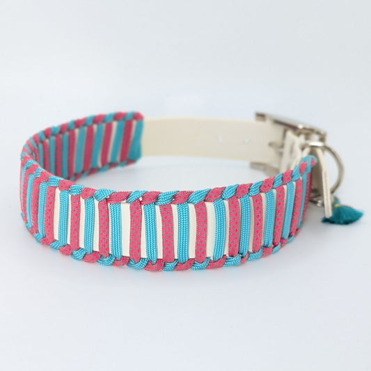 Biothane Halsband, Hundehalsbänder, Hund, Halsband mit Paracord