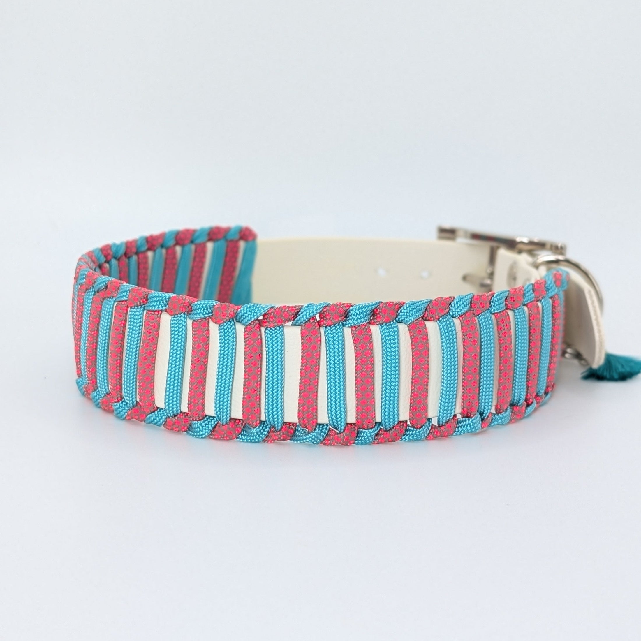 Biothane Halsband, Hundehalsbänder, Hund, Halsband mit Paracord