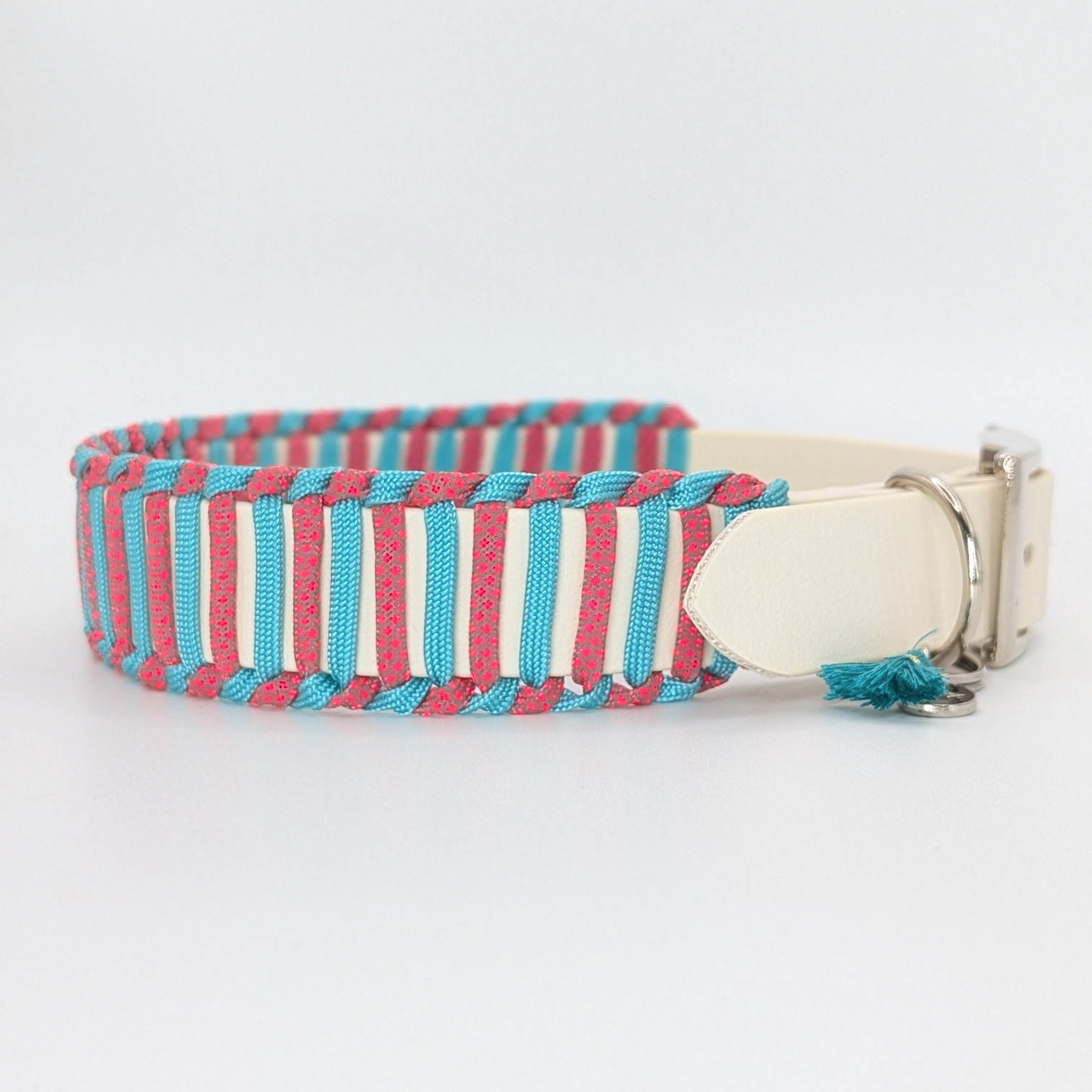 Biothane Halsband, Hundehalsbänder, Hund, Halsband mit Paracord