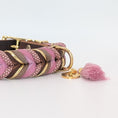 Bild in Galerie-Betrachter laden, Lederleine Rosewood aus Leder & Paracord – handgemacht von LucyLu Design®
