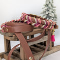 Bild in Galerie-Betrachter laden, Daily Deluxe Halsband und Leine – geflochtenes BioThane® Hundehalsband, individuell konfigurierbar in Größe, Breite & Farbe
