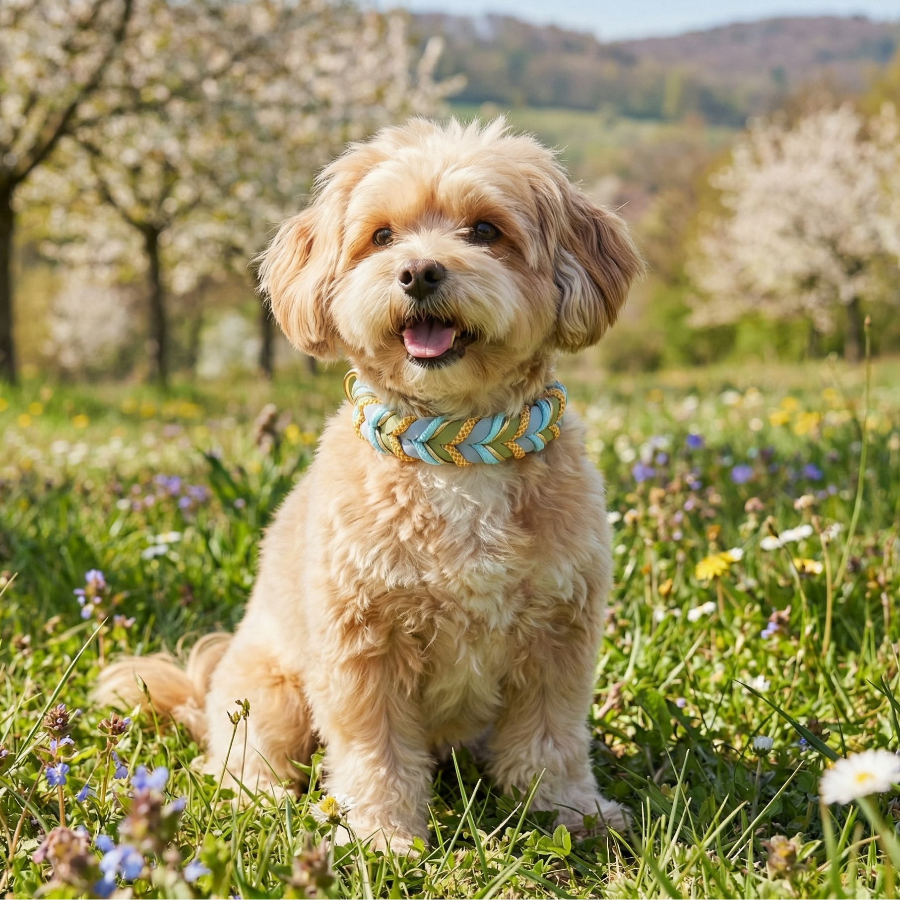 BioThane® Halsband Breeze 2.0 – leichte Frühlingsoptik