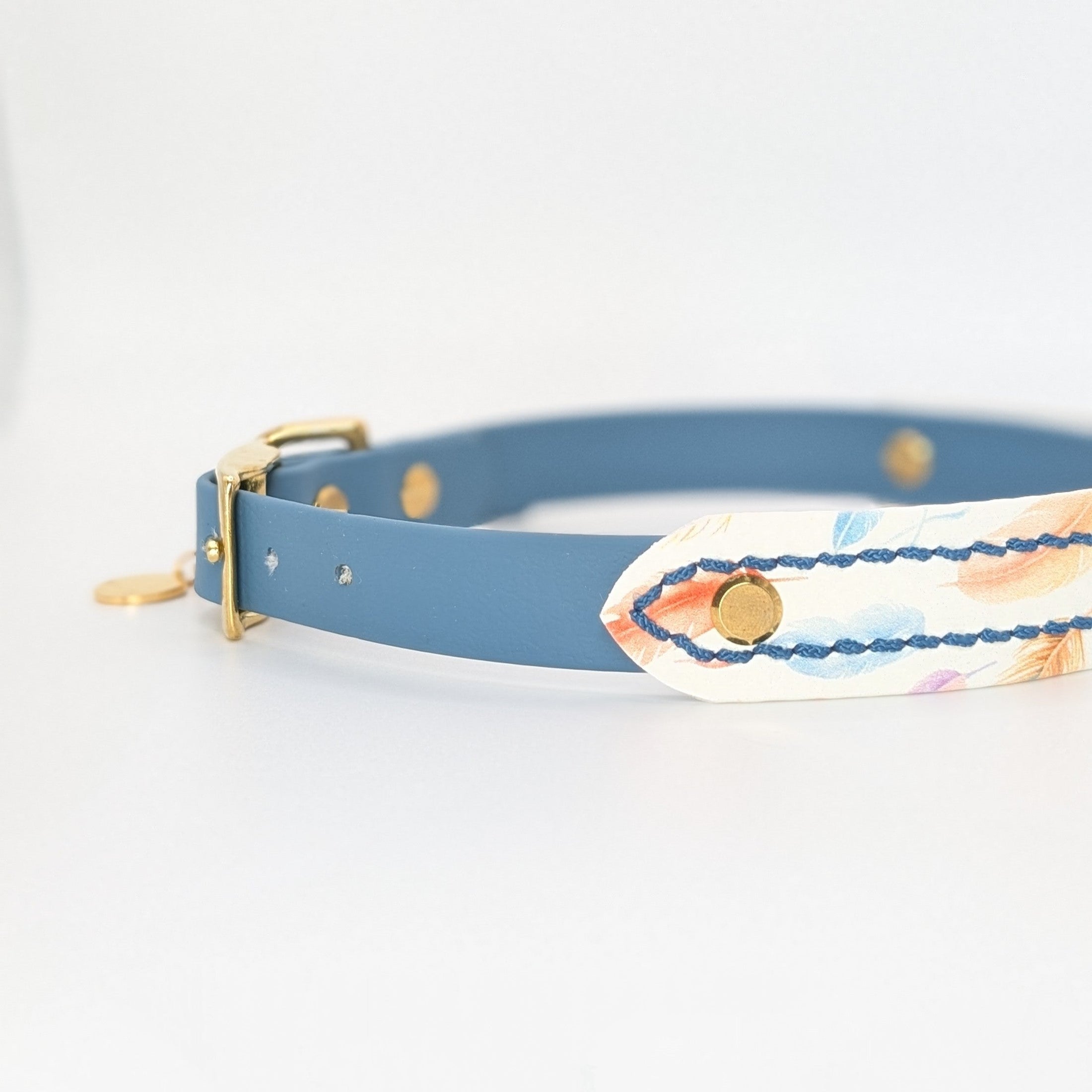 Halsband, BioThane Halsband, Hundeleine, LucyLu Design, handgemachte Hundeleine