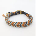 Bild in Galerie-Betrachter laden, Lederhalsband Blue Oak aus Leder in ruhigen Naturtönen – handgemacht von LucyLu Design®
