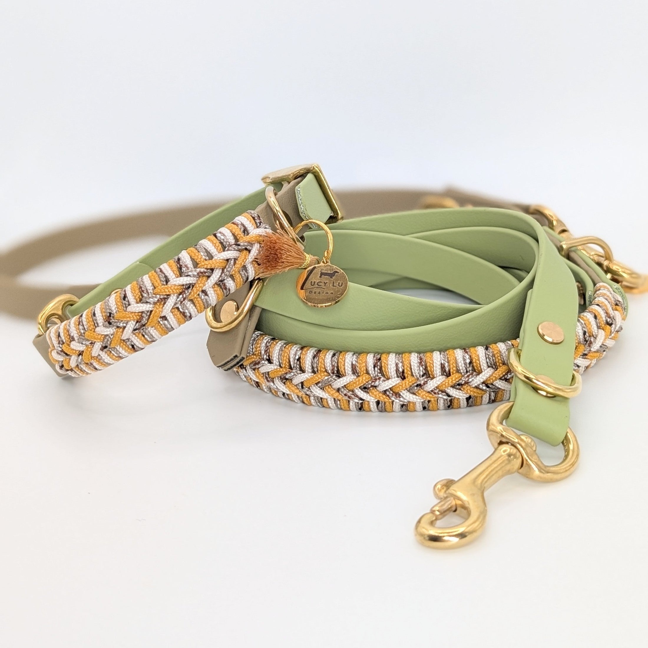 BioThane Hundeleine Jungle dreifach verstellbar