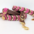 Bild in Galerie-Betrachter laden, Leder-Hundehalsband, Halsband, handgemacht, Set

