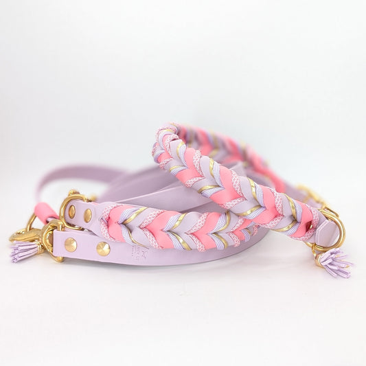 BioThane Set Blush 2.0 – Halsband & Leine