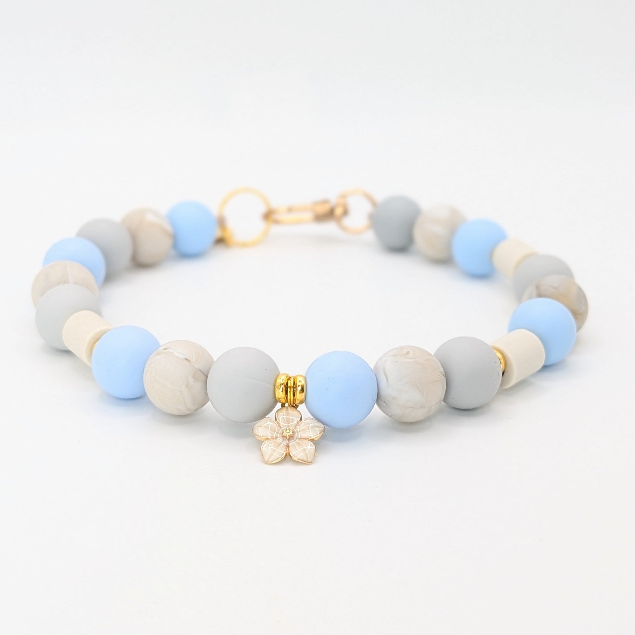 EM-Kette Blue Water mit Silikonkugeln und EM-Pipes
