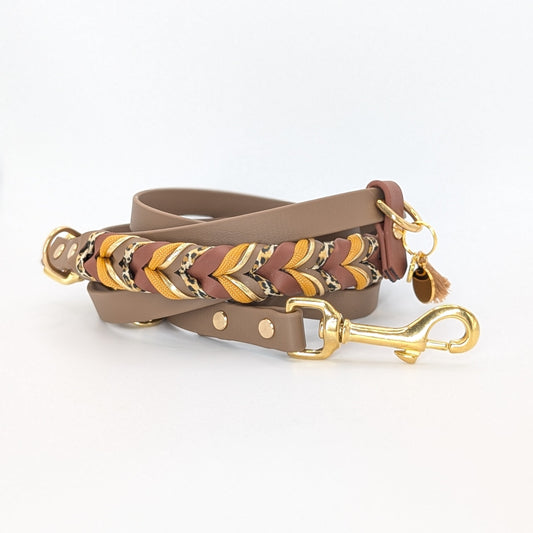 Handgefertigte BioThane Leine Leo 2.0 – robust & pflegeleicht