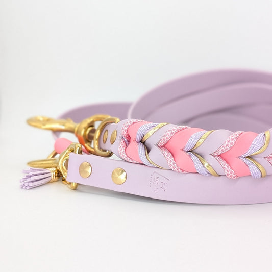 BioThane Set Blush 2.0 – Halsband & Leine