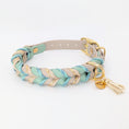 Bild in Galerie-Betrachter laden, BioThane Halsband Sea Glass 2.0 – taupe & salbei
