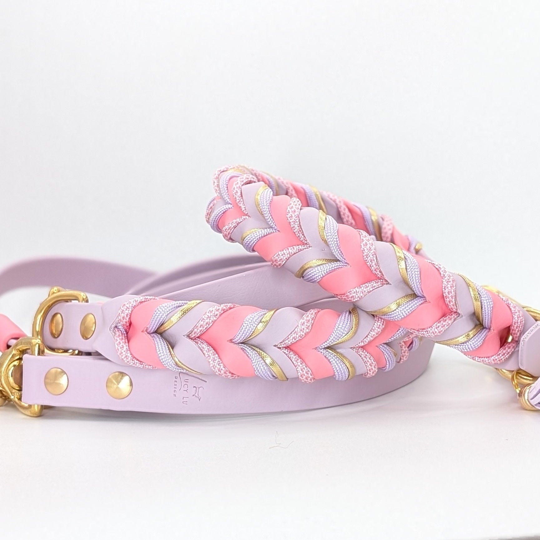 BioThane Set Blush 2.0 – Halsband & Leine