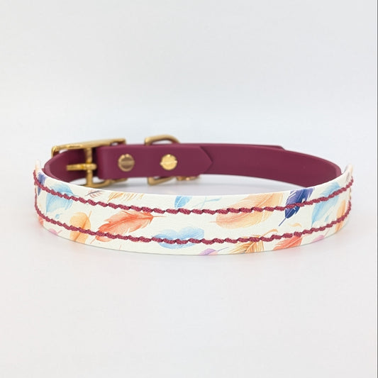 Halsband, BioThane Halsband, Hundeleine, LucyLu Design, handgemachte Hundeleine