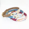 Bild in Galerie-Betrachter laden, Halsband, BioThane Halsband, Hundeleine, LucyLu Design, handgemachte Hundeleine
