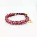 Bild in Galerie-Betrachter laden, Leder Hundehalsband Autumn Berry – Herbstkollektion LucyLu Design®
