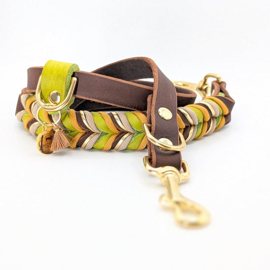 Leder Hundeleine „Retro“ handgemacht