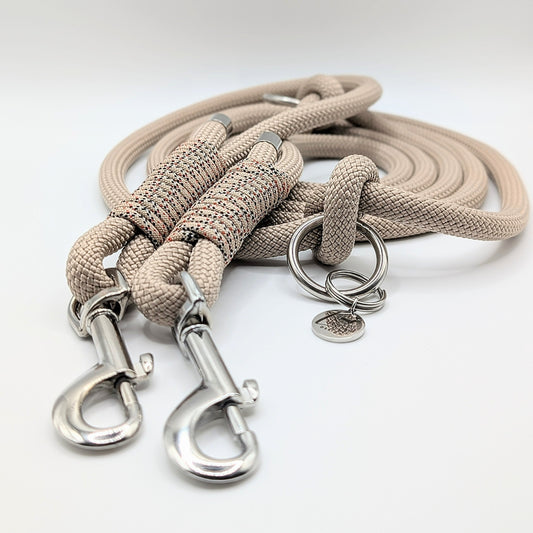 Tauleine Mocca – optional mit passendem Halsband